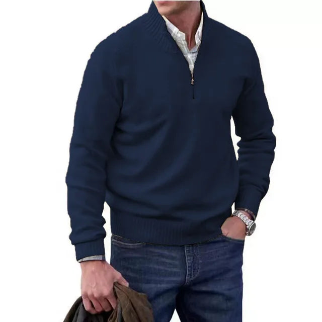 Katimy™ Élégance en Laine: Le Pull Tricoté Homme